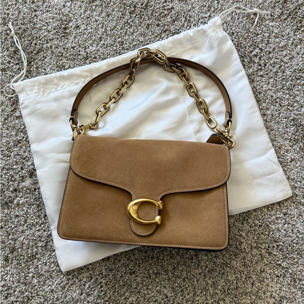 Coach Suede Tabby